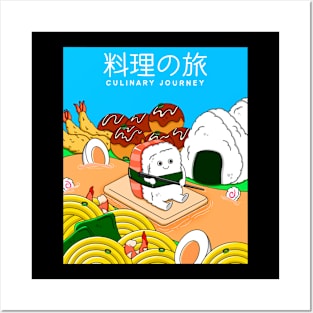 Japanese Culinary Journey Posters and Art